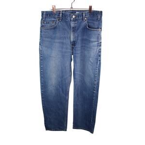 Vintage Levis 505 Men's Denim Jeans Regular Fit Straight Leg Y2K 2002 36x30